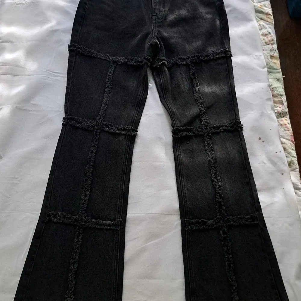 PAC SUN High Rise‎ Bootcut Jeans Black Womens Size 25